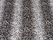 Load image into Gallery viewer, D2052-AN50660--DTY Brush Animal Snake Print