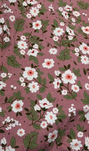 Load image into Gallery viewer, D2052-FL51472 C8 MAUVE/CORAL BRUSH PRINT FLOWERS DTY
