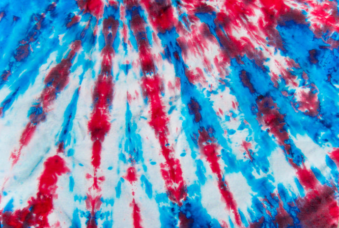 Discover a World of Color with Wholesale Tie-Dye French Terry Fabric!
