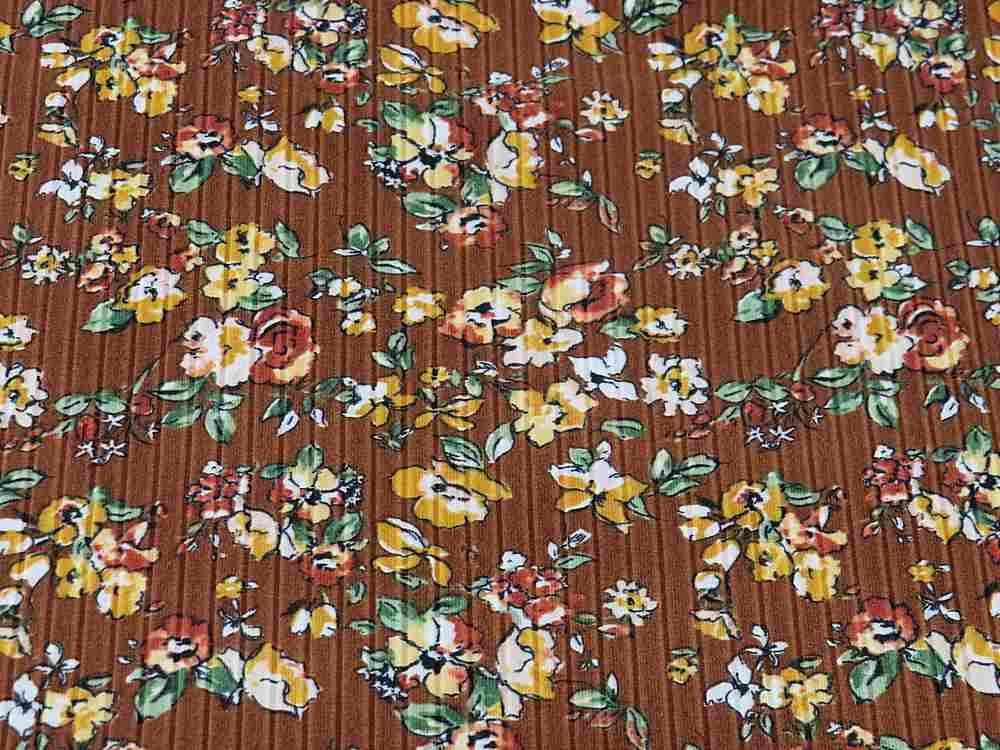 Discover the Versatility and Beauty of Printed Rib Knit Fabric for ...