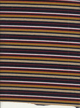 Load image into Gallery viewer, KNT-2212-4x2 Poly Rayon Spandex Yarn Dye Rib Stripe

