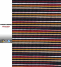 Load image into Gallery viewer, KNT-2212-4x2 Poly Rayon Spandex Yarn Dye Rib Stripe
