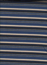 Load image into Gallery viewer, KNT-2213--4x2 Poly Rayon Spandex Yarn Dye Rib Stripe
