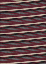 Load image into Gallery viewer, KNT-2213--4x2 Poly Rayon Spandex Yarn Dye Rib Stripe
