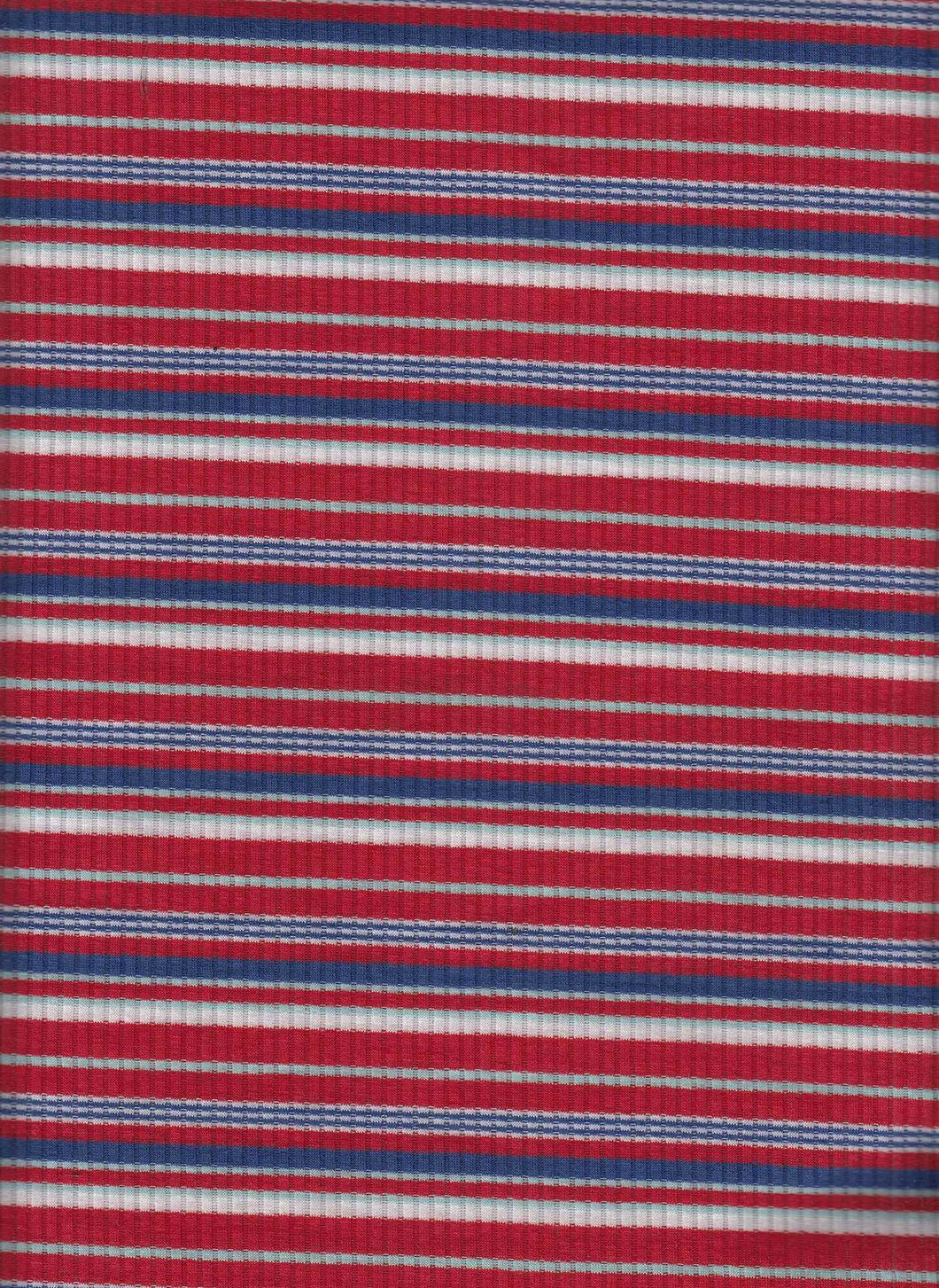 KNT-2200-3375-4x2 Poly Rayon Spandex Yarn Dye Rib Stripe