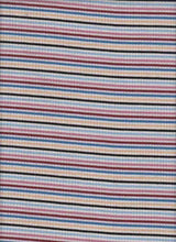 Load image into Gallery viewer, KNT-2200-50479-4x2 Poly Rayon Spandex Yarn Dye Rib Stripe
