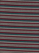 Load image into Gallery viewer, KNT-2200-50479-4x2 Poly Rayon Spandex Yarn Dye Rib Stripe
