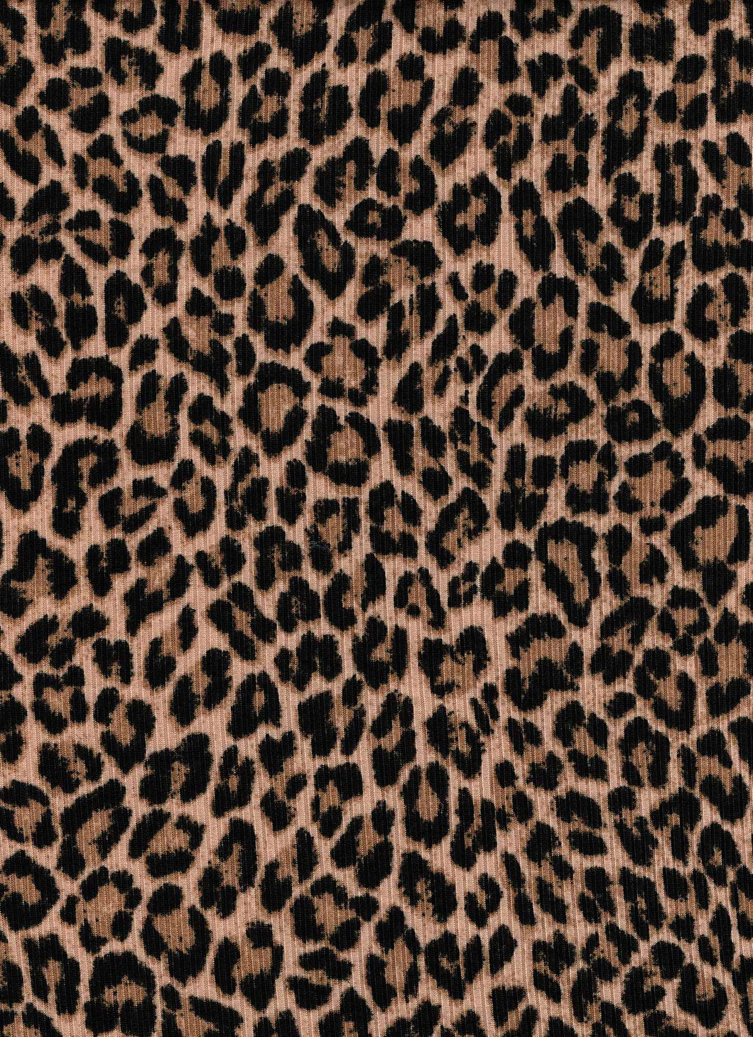 P2243-AN50507--Poly Span Yummy Rib Cheetah Print