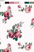 Load image into Gallery viewer, P2243-FL50040--Poly Span 4x2 Yummy Rib Flower Print

