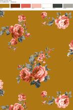 Load image into Gallery viewer, P2243-FL50040--Poly Span 4x2 Yummy Rib Flower Print
