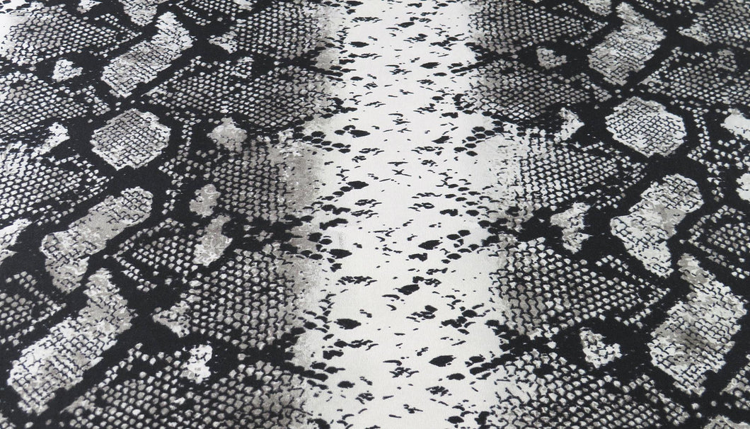 D2052-AN51008--DTY Brush Animal Snake Print