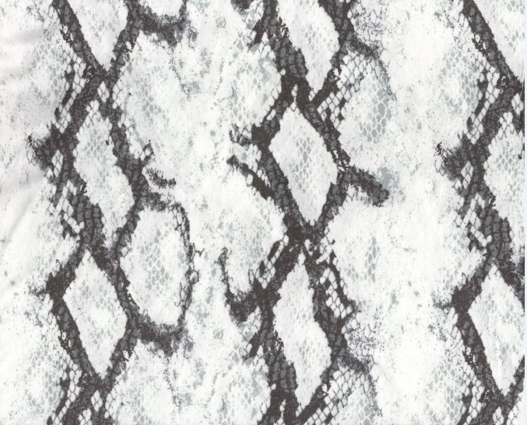 D2052-AN51208--DTY Brush Animal Snake Print