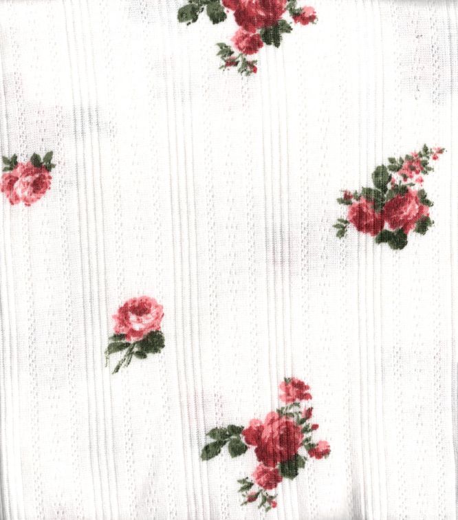 P3260-FL51198--Pointelle Flower Print