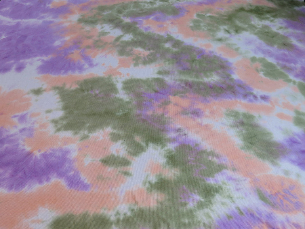TD2419BR-9324--Baby Thermal Brush Tie Dye Knit