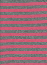 Load image into Gallery viewer, KNT-1838--2x1 Rayon Spandex Yarn Dye Rib Stripe
