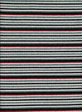 Load image into Gallery viewer, KNT-2078 BLACK/WINE RIB STRIPES KNITS
