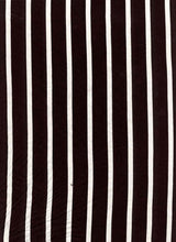 Load image into Gallery viewer, D2052-ST50217 C6 BLACK/WHITE BRUSH PRINT STRIPES COZY FABRICS DTY
