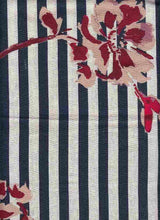 Load image into Gallery viewer, LN1573C-SF3483 C3 NAVY/RUST WOVEN PRINTS LINEN
