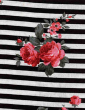 Load image into Gallery viewer, LN1573C-SF3481V C1 BLACK/PINK WOVEN PRINTS LINEN
