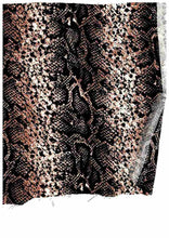 Load image into Gallery viewer, S2554-AN50660 C2 STONE ANIMAL SATIN WOVEN PRINT
