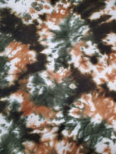 Load image into Gallery viewer, TD2376-1984 D. GREEN/TAFFY TIE DYE FRENCH TERRY
