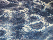 Load image into Gallery viewer, TD2052-055 WHITE/NAVY TIE DYE DTY BRUSH COZY FABRICS

