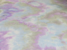 Load image into Gallery viewer, TD2419-1984 BLUE/LAVENDER TIE DYE THERMAL/WAFFLE
