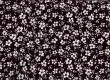 Load image into Gallery viewer, D2052-FL51483 C7 BLACK/IVORY BRUSH PRINT FLOWERS DTY
