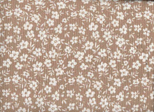 Load image into Gallery viewer, P2243-FL51483-Y C2 SAND/IVORY PRINTED RIB KNIT FLORAL
