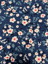 Load image into Gallery viewer, DTY Brushed Print Floral Fabric

