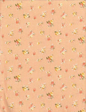 Load image into Gallery viewer, P2243-FL51560-Y C45 ORNGE/YLLOW PRINTED RIB KNIT FLORAL
